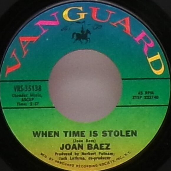 The Night They Drove Old Dixie Down/When Time Is Stolen by Joan Baez 45 - Picture 6 of 6